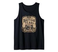 British Tears EST 1773 Tea Party Funny 4 de Julio Camiseta sin Mangas
