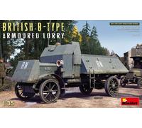 British Tipo B Armoured Lorry 1 :3 5 Plástico Modelo Kit Miniart