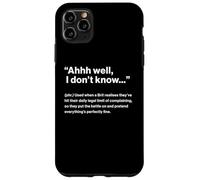 British Translation: Ahhh Well, I Don’t Know Carcasa para iPhone 11 Pro MAX