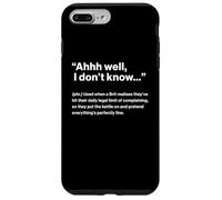 British Translation: Ahhh Well, I Don’t Know Carcasa para iPhone 7 Plus/8 Plus