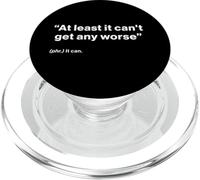 British Translation: At Least It Can't Get Any Worse PopSockets PopGrip para MagSafe
