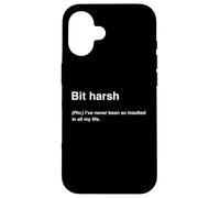 British Translation: Bit Harsh Carcasa para iPhone 16