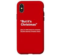 British Translation: But It's Christmas! Carcasa para iPhone X/XS