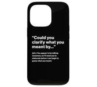 British Translation: Could You Clarify Carcasa para iPhone 13 Pro