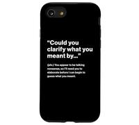 British Translation: Could You Clarify Carcasa para iPhone SE (2020) / 7/8