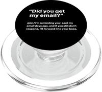 British Translation: Did You Get My Email? PopSockets PopGrip para MagSafe