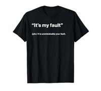 British Translation: It’s My Fault Camiseta