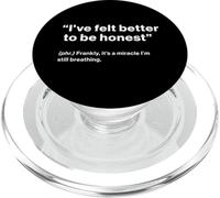 British Translation: I've Felt Better To Be Honest PopSockets PopGrip para MagSafe