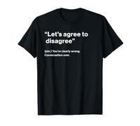 British Translation: Let's Agree To Disagree Camiseta