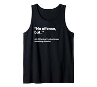 British Translation: No Offence, But.. Camiseta sin Mangas