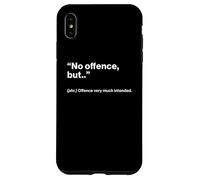 British Translation: No Offence, But.. Carcasa para iPhone XS MAX
