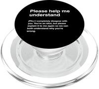 British Translation: Please Help Me Understand PopSockets PopGrip para MagSafe