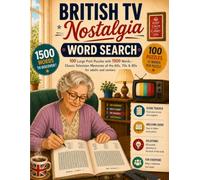 British TV Nostalgia Word Search