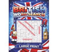 British Word Search: Large Print | 50 Puzzles