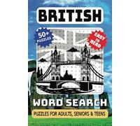 British Word Search Puzzle Book: Word Searches with Easy to Read Print, Puzzles Inspired by British Landmarks, Culture & History | 6x9 inches, 112 ... Gift, Vacations, Holidays and Free Times