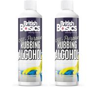 BritishBasics Isopropyl Alcohol 99% - High-Purity Isopropanol Solution for General Use 500ml (Paquete de 2)
