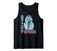 Britney Spears - Luz de neón icónica Y2K Pop Music Camiseta sin Mangas