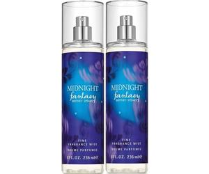 Britney Spears Midnight Fantasy - Fragancia fina oriental para mujer, 236 ml, paquete de 2