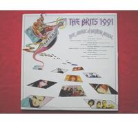 Brits 1991 2LP Telstar STAR2481 EX/EX 1990 double LP, with Elton John, Prince & Stone Roses