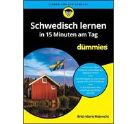 Britt-Marie Robre Schwedisch lernen in 15 Minuten am Tag für Dumm (Tapa blanda)