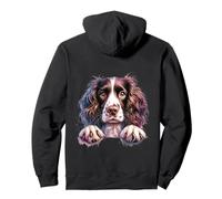 Brittany English Springer Spaniel Cocker Spaniels Cara de Perro Sudadera con Capucha
