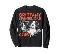 Brittany Spaniel Dad Club Dog Dad Hombre Día del Padre Sudadera