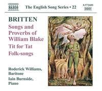 Britten, B. - The English Song Series /Vol.22
