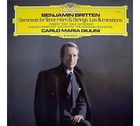 BRITTEN - BRITTEN - SERENADE FOR TENOR, HORN & STRINGS LP (CARLO MARIA GIULINI) (15732)