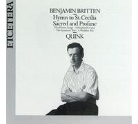 Britten - Hymn to St Cecelia / Sacred & Profane