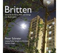 BRITTEN: Les Illuminations Op.18, Serenade Op.31 [CD de audio] Peter Schreier, Gunther Opitz, Rundfunk-Sinfonie-Orchester Leipzi
