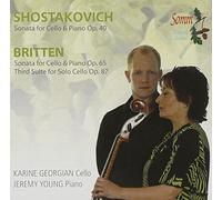 Britten/Shostakovich: Sonatas pour violoncelle et piano