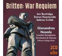 Britten : War Requiem. Bostridge, Keenlyside, Cvilak, Noseda.