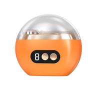 Brittrove 3-in-1 Automatic Fingernail Trimmer Quiet, Voguehom Multi-Functional Electric Nail Trimmer, 3 Speed Adjustable, USB Rechargeable for Adults Seniors (1PC Orange)