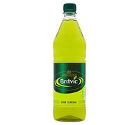 Britvic Lime Cordial - Caja de 6 botellas de 1 litro