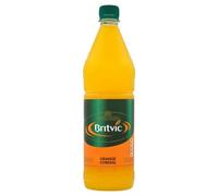Britvic Orange Cordial - Caja de 12 unidades, 1 litro
