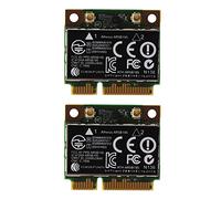BRIUERG 2 tarjetas inalámbricas AR9285 AR5B195 150M+BT3.0 Half Mini PCI-E: 593127-001 592775-001 para 430 431 435 436 4530S