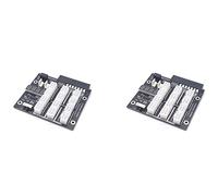 BRIUERG 2 unidades de 12 x 6 pines GPU/PCI-E 500 W/800 W/1400 W/1600 W PSU convertidor de placa de ruptura para 720478-B21 865414-B21 720479-B21 PSU