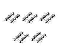 BRIUERG 50 unidades de condensador electret de 9,7 mm x 7 mm de 2 pines para micrófono Miniphone