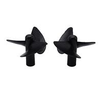 BRIUERG Juego de hélices de repuesto para barco RC para herramientas de pesca 2011-5, cebo, barco, buscador de peces, parte y hélice inversa, 2 unidades