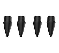 BRIUERG Paquete de 4 puntas de repuesto para puntas de lápiz para lápiz de 1ª y 2ª generación (negro)