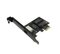 BRIUERG -Tarjeta de red Gigabit Ethernet PCI-E 1225-V 10/100/2500Mbps 1Gbps/2.5Gbps RJ45 LAN PCIe adaptador para PC