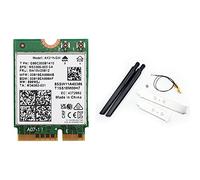 BRIUERG Tarjeta de red inalámbrica PCB AX211NGW + doble antena WiFi 6E M.2 Key E CNVio2 2.4Ghz/5Ghz 802.11Ac Bluetooth 5.2 adaptador