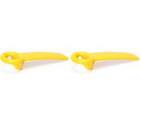 BRIX B-2111-Y, JarKey, Abretapas ABS, color amarillo (Paquete de 2)