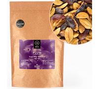 BRIX Ciruela Liofilizada | Rodajas de Ciruelas Deshidratadas 100% Naturales 105g | Premio Gran Sabor de Frutas Liofilizadas | Sin OGM ni Gluten, Vegano y Retenido de Vitaminas