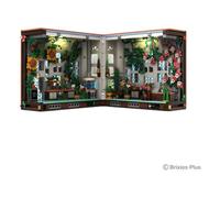 Brixies Book Nook PLUS 8 Tienda De Flores 326 Piezas