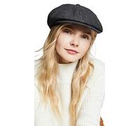 Brixton 9 110 - Gorra, tamaño XL, Color Gris/Negro