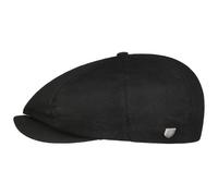 Brixton Brood Newsboy Snap Hat, Gorra Hombre, Negro (Black Twill), XL