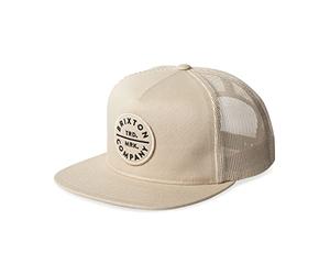 BRIXTON Gorra de Malla Pledge MP Tapa, Safari/Safari, Taille Unique para Hombre