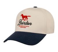 BRIXTON Gorra Leisure Activity Snapback de béisbol Baseball (Talla única - Blanco)