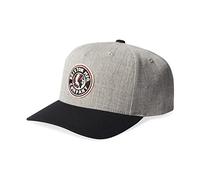 Brixton Rival C MP Snapback Gorra, Gris/Verde/Negro, Talla única Hombres